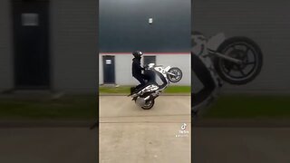 HONDA SH300 WHEELIE SCRAPE