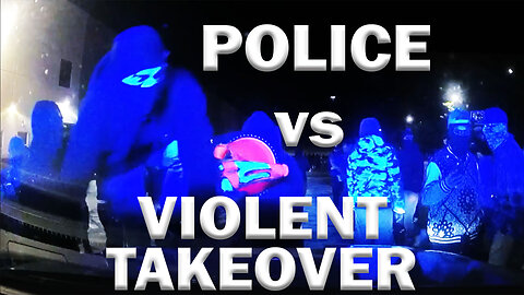 Violent Gang Fairfax Street Takeover - How It SHOULD Have Been Handled!