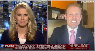 The Real Story - OANN Trump Banned from Facebook with Andrew Giuliani