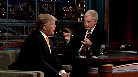 Donald Trump on David Letterman Show 08-08-2008