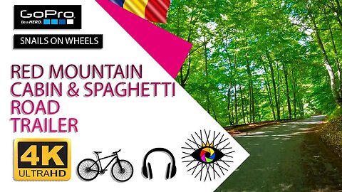 S01E08 - Red Mountain Cabin & Spaghetti road | Cheia, Maneciu, Prahova | Techno mix | 4k | 🇷🇴