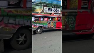 Red Jeepney #shortvideo #shortsvideo #travel #philippines #shortsfeed #shorts #short #subscribe