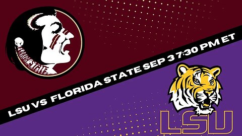 LSU Tigers vs Florida State Seminoles Picks, Predictions, and Odds - Football Best Bet