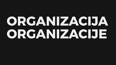 Organizacija organizacije (10.10.2021.)