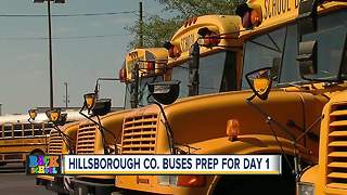 Hillsborough bus drivers test new routes, seat belts for start of new school year
