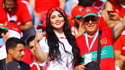 Moroccan Fans Lion Of Atlas