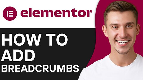HOW TO ADD BREADCRUMBS IN ELEMENTOR