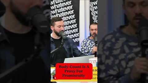 Body-Count Is A Proxy For Promiscuity: Feelings Got Hurt #redpill
