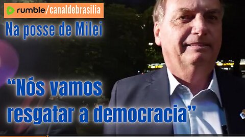 O Brasil irá resgatar a democracia