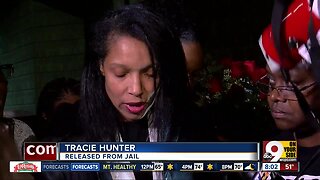 Tracie Hunter released from jail: 'I am still here.'