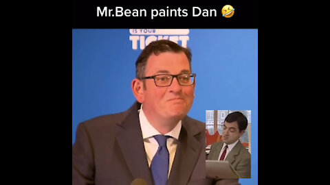 Mr. Bean Paints Dan Andrews