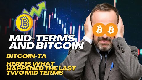 What the Mid Terms mean for Bitcoin | How crypto reacted to last two Mid Term elections | Bitcoin TA