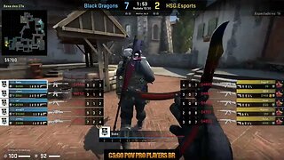 CSGO POV Black Dragons FE Babs (30/11) vs HSG FE (Inferno) @ ESL Impact League Season 3 Finals