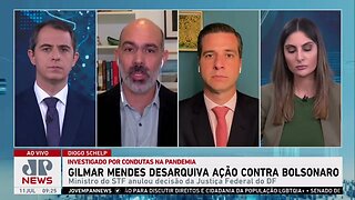 Schelp e Beraldo analisam Gilmar Mendes desarquivar ação contra Bolsonaro