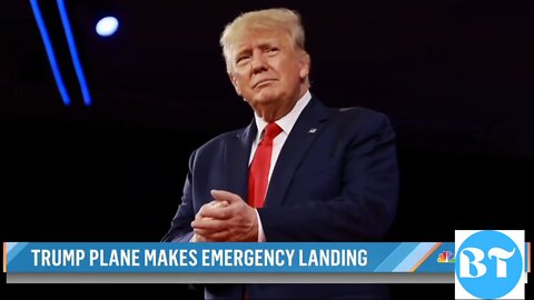 Trump Plane Makes Emergency Landing