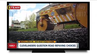 Concerned drivers upset about Cleveland's choices for road repaving