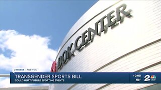 Transgender sports bill could hurt future sporting events