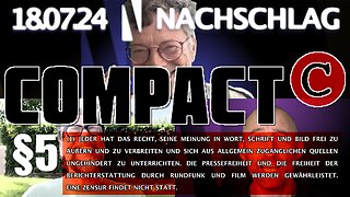 Nachschlag (41): Compact / Faschismus / Trump-Attentat