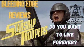 Join the Mobile Infantry: A Livestream Film Analysis of Starship Troopers #caspervandien #1997film