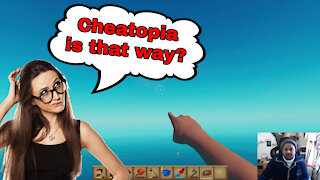 Raft Gameplay Finding Cheatopia on Luxury Raft with Cheat engine