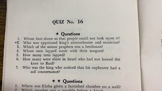 Bible Trivia - Bible Quiz 16 ⭐️