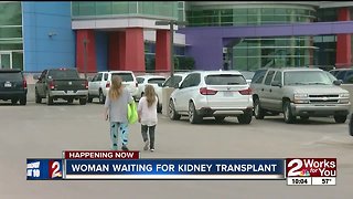 Kidney transplant candidate advocates for living donors