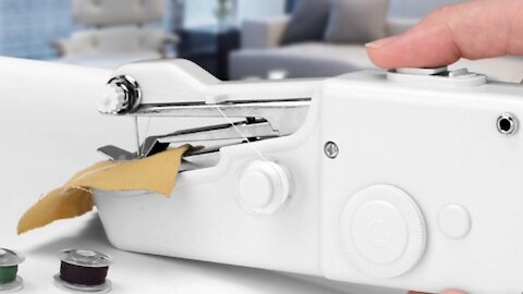 Mini Handheld Electric Sewing Machine