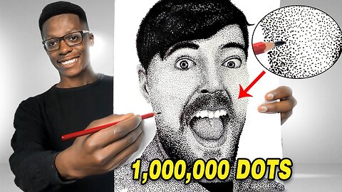 I Draw with 1,000,000 @Mrbeast