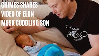 Grimes Shares Adorable Snap Of Elon Musk Cuddling With Newborn X Æ A-12