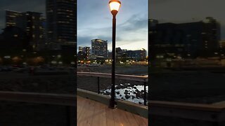 Downtown Boardwalk by Water, beautiful view