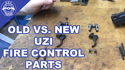 Gunsmithing The SMG Uzi: Uzi Old Style Vs. New Style Fire Control Parts