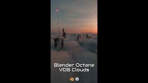 Blender Octane - VDB Clouds