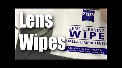 Zeiss Pre-Moistened Lens Cleaning Wipes Review