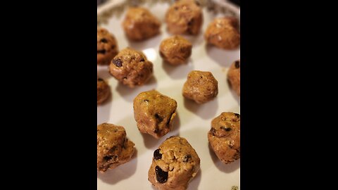 Coffee Peanut Butter Protein Bites