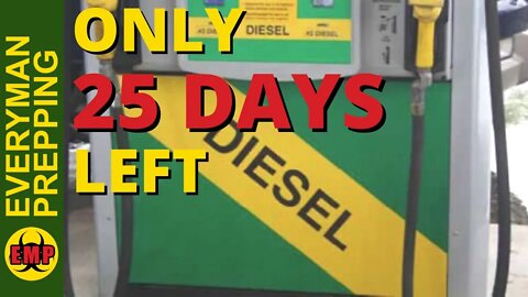Diesel Fuel Shortage - US Only Has 25 Days Left - FUD or Real?
