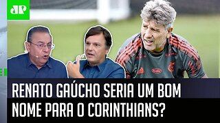 Renato Gaúcho no Corinthians? Flavio Prado e Mauro Cezar CRITICAM trabalho do ex-Flamengo!