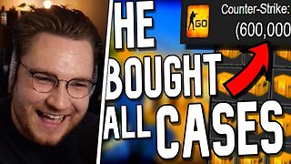 ohnePixel reacts to The Biggest CSGO INVESTOR of Cases & Capsules