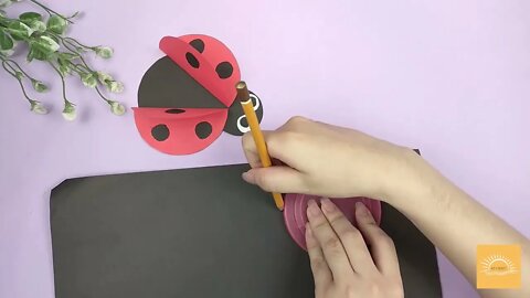 Ladybug From Paper In Just 8 Minutes | DIY Az Craft