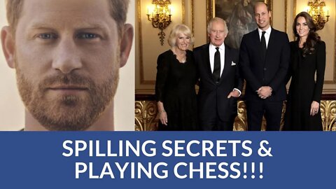 Prince Harry Spilling Secrets & Is the Royal Family Playing Chess? #princeharry #meghanmarkle #royal