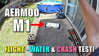 Aermoo M1 Rugged Waterproof SmartPhone - Flight, Crash & Water Test Review! 😰😱