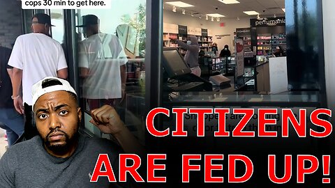 Law Abiding Citizens TRAP Robbers Inside Store After Getting FED UP With Out Of Control Crime!