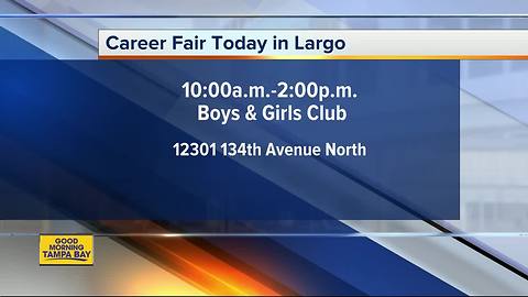 Career Fair today in Largo