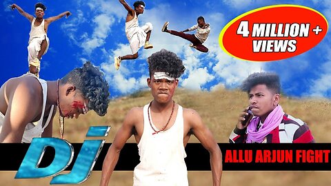 Dj action spoof allu Arjun fight || the comedy