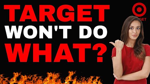 TARGET boycotts TRASH sales, TANK the stock and EMPTY STORES! STILL won’t APOLOGIZE!