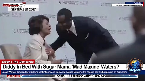 Diddy In Bed With 'Sugar Mama' Maxine Waters?