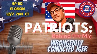 Patriots Behind The Mic #60 - Joseph Thomas aka Pi Anon