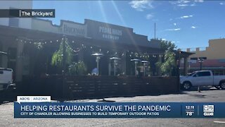 Chandler restaurants expanding patios to help survive the pandemic