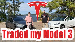 Swapped my Tesla Model 3 for a Tesla Model S! - Tesla Test Drives! - Tesla Model S vs Model 3!