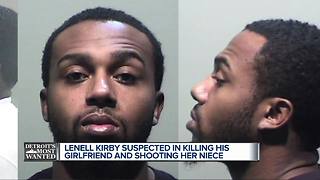 Detroit's Most Wanted: Lenell Kirby wanted for shooting & killing his girlfriend