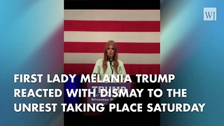 Melania Trump Speaks Out Against Violence